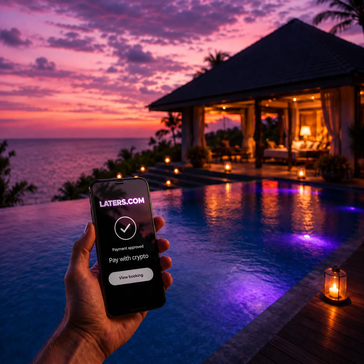 Pay for flights with cryptocurrency