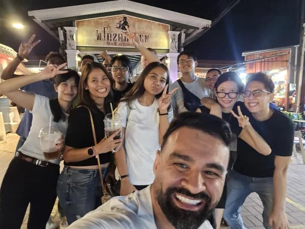 The Laters.com team on a trip together